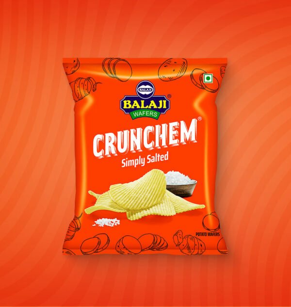 Crunchem Simply Salted - 150 Grms