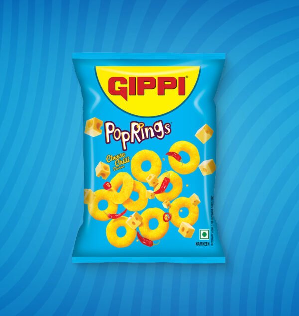 Pop Rings Cheese - 45 Grms