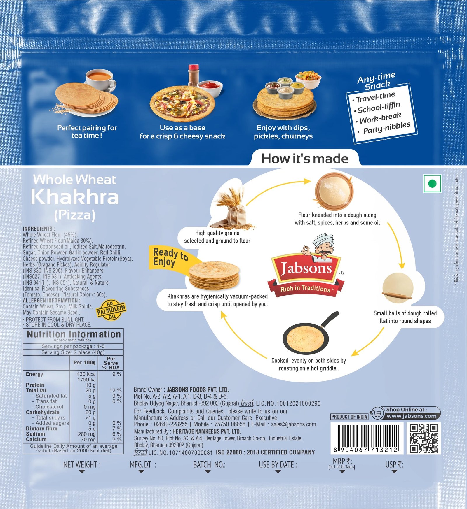 KHAKHRA PIZZA – Bild 2