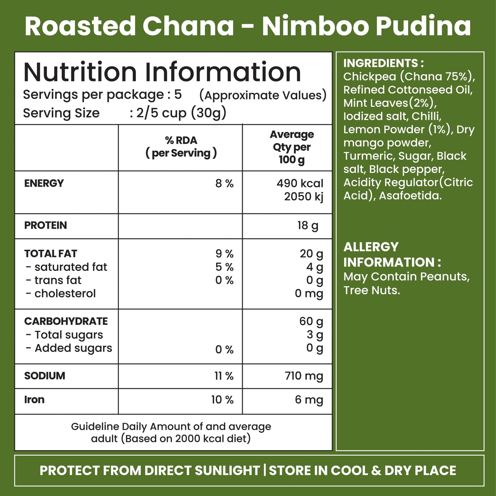 CHANA NIMBOO PUDINA – Bild 3